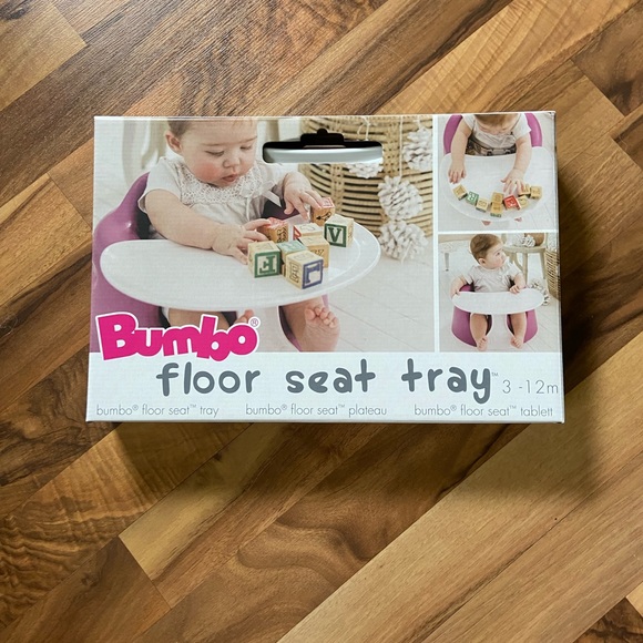 Other - Two bumbo floor seat tray